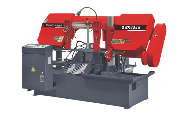 得荣GWK4240数控双柱卧式带锯床