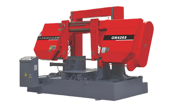 得荣GW4265双柱龙门卧式带锯床