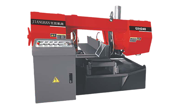 得荣GX4240旋转式带锯床