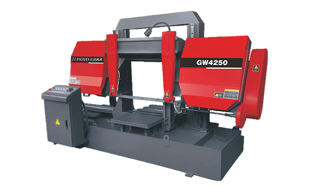 得荣GW4250双柱龙门卧式带锯床