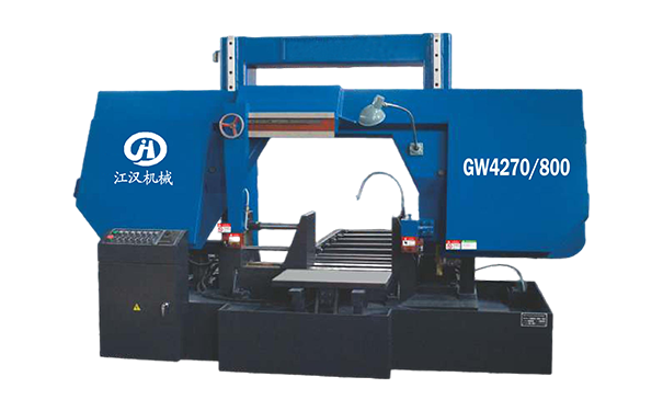 得荣GW4270/800双柱龙门卧式带锯床